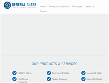 Tablet Screenshot of general-glass.com